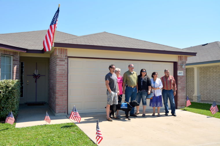 Vet gets home